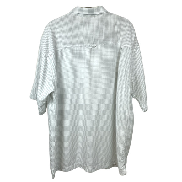 The North Face Light Gray white Plaid Shirt Size Large - Picture 2 of 10